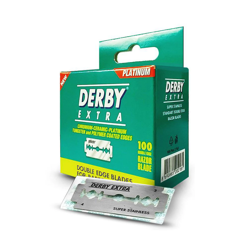 Derby Razor Blades Mini 100 pack - No Plastic
