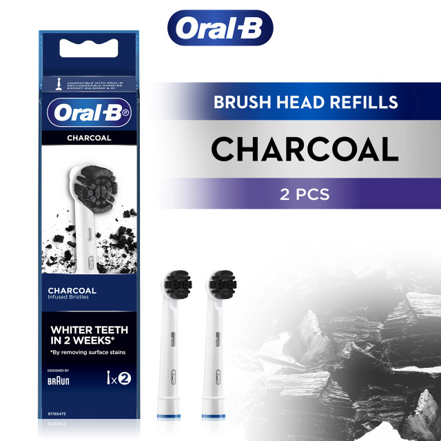 Oral-B Charcoal Refills - 2 pack