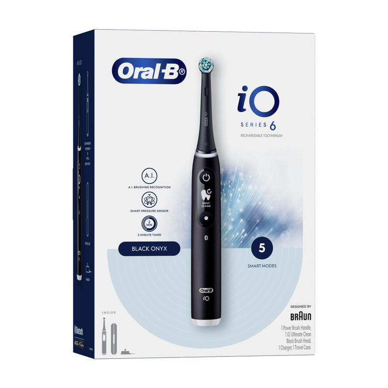 Oral-B iO Series 6 IOSB Electric Toothbrush - Black
