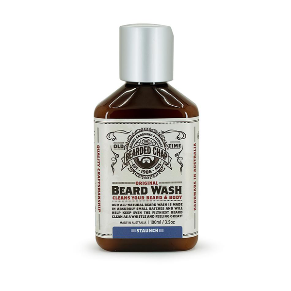 The Bearded Chap Travel Edition Beard Wash - Staunch