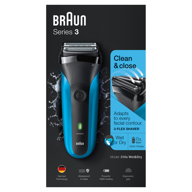 Braun Series 3 310s Wet & Dry shaver