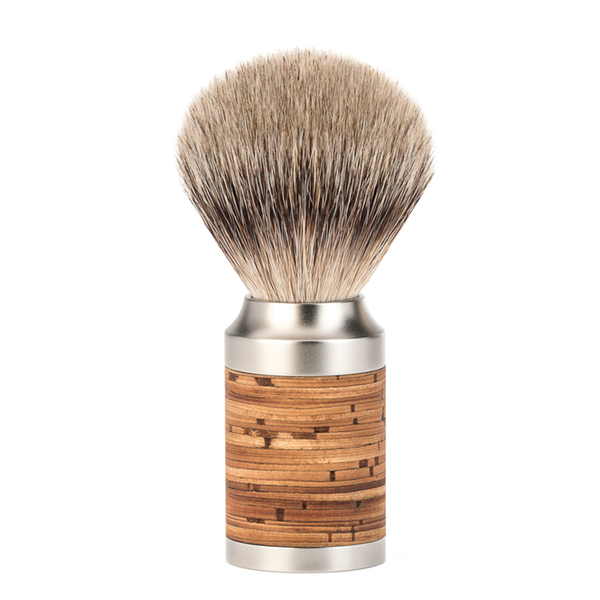 Muhle 091M95 Rocca Shaving Brush Silvertip Birch Bark