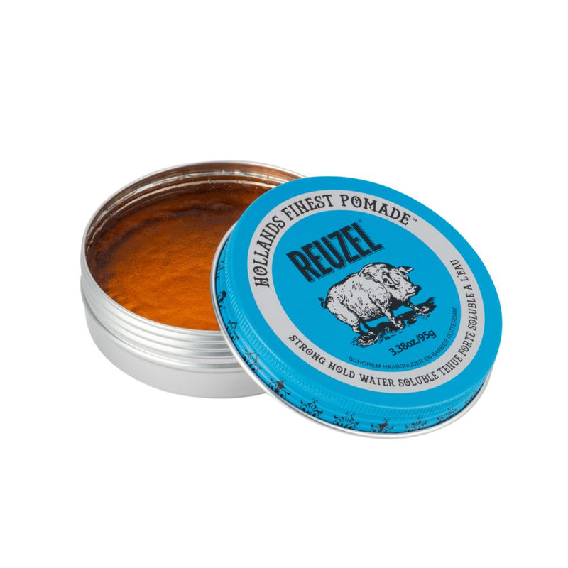 Reuzel Blue Pomade 95g | Strong Hold, High Shine