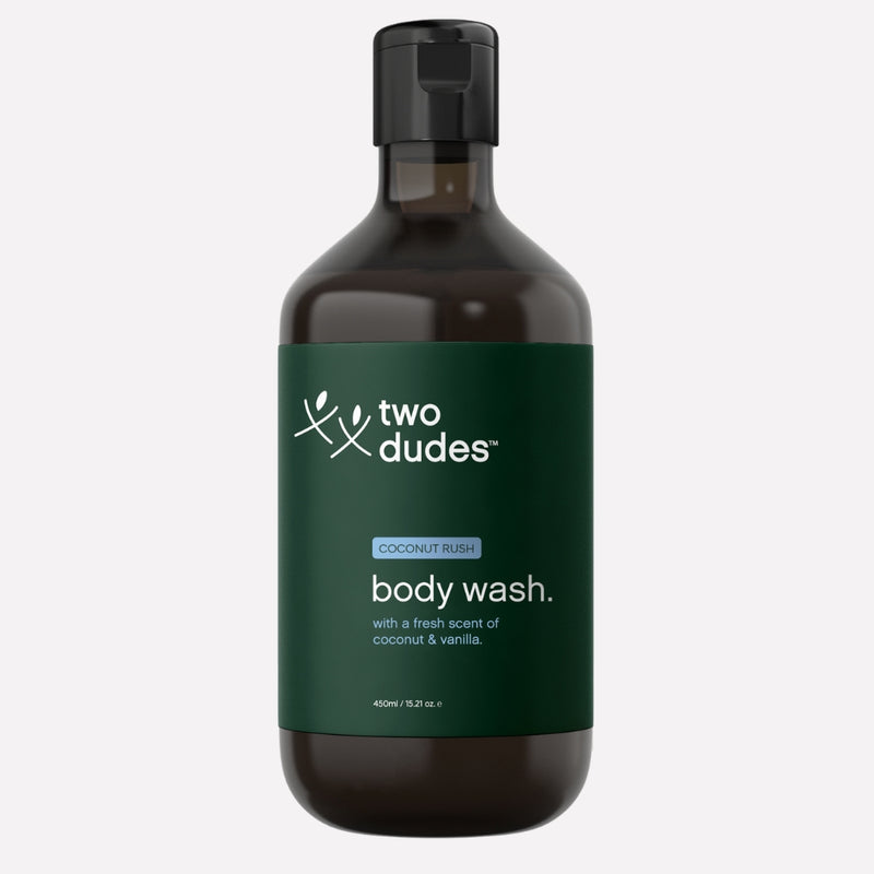 Two dudes body wash coconut rush 450ml