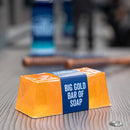 The Bluebeards Revenge big gold bar of soap cruelty free vegan friendly SLS & Paraben free