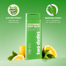Two Dudes Zesty Forest Body Wash natural body wash