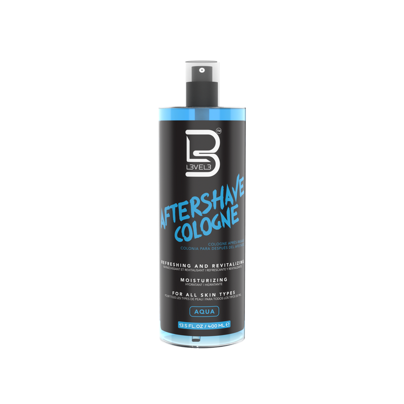 L3VEL3 AFTERSHAVE COLOGNE AQUA 400ML