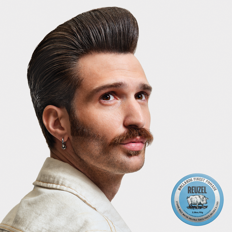 Reuzel Blue Pomade 95g | Strong Hold, High Shine