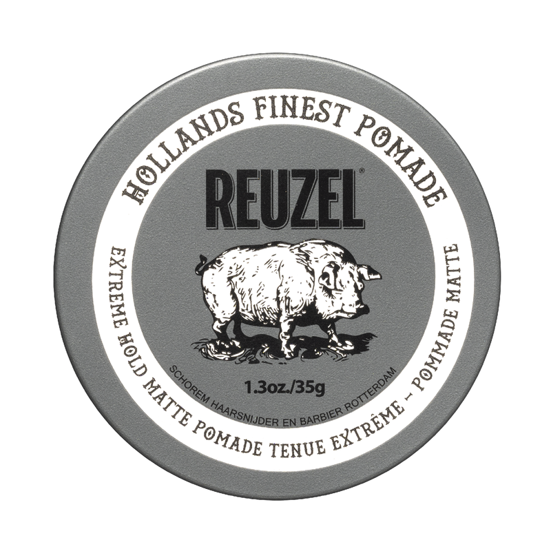 Reuzel Extreme Hold Matte Pomade 95g | Strongest Hold, Matte Finish