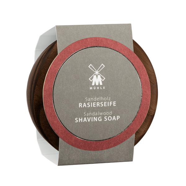 MUHLE RN 3 SH Sandalwood Shaving Soap in Wooden Bowl