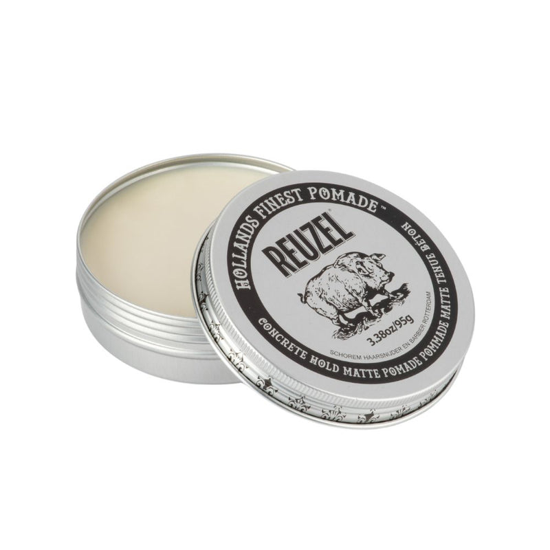 Reuzel Concrete Hold Matte Pomade 95g | Strong Hold, Matte Finish