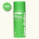 Two dudes Daily moisturiser made with mamaku, non-greasy and fast absorbing