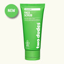 Two Dudes Exfoliating Face Scrub with volcanic pumice and charcoal