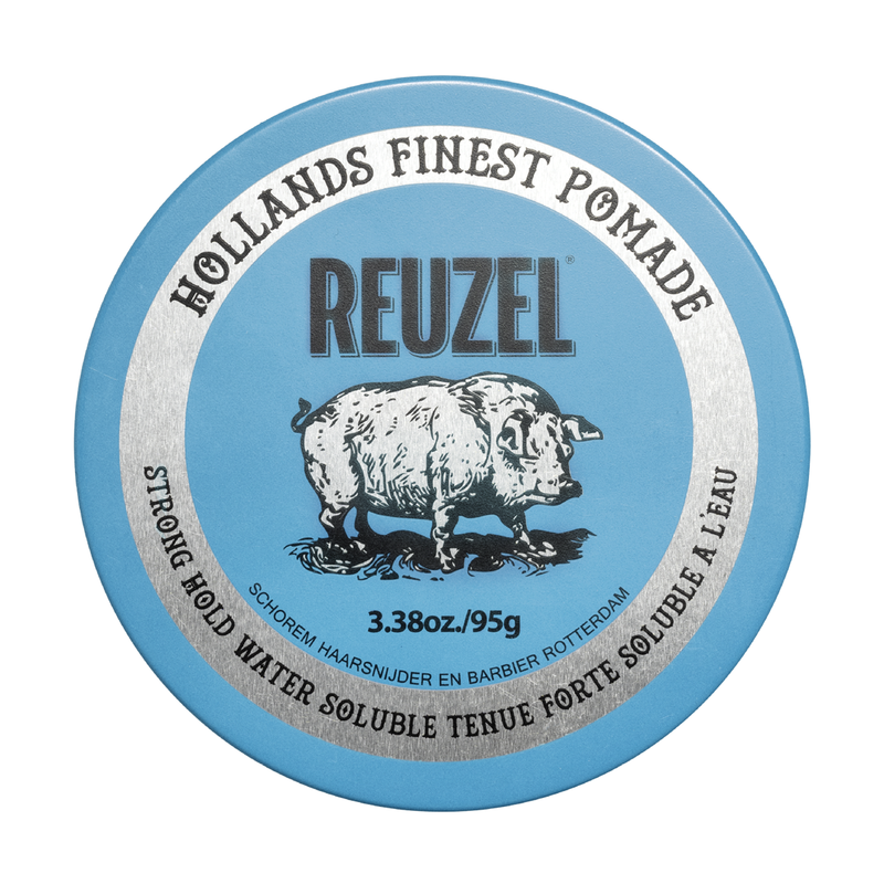 Reuzel Blue Pomade 95g | Strong Hold, High Shine