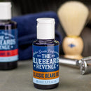 The Bluebeards Revenge Classic Beard Oil with a classic citrusy burst of bergamot and zesty lime and a botanical blend of lavender patchouli amber and musk. It's cruelty free and vegan friendly