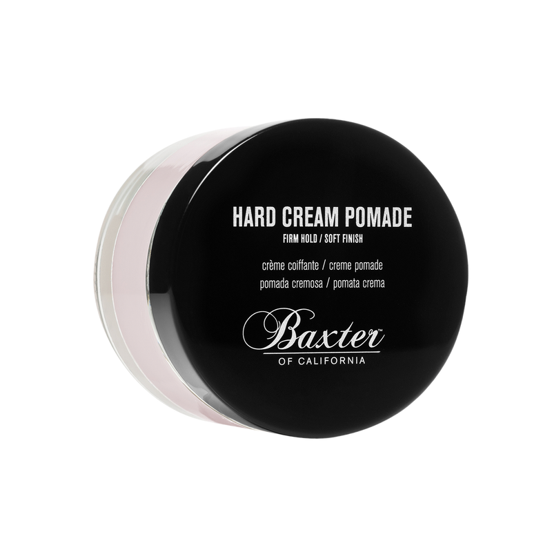Baxter of California Hard Cream Pomade | Firm Hold, Soft Finish