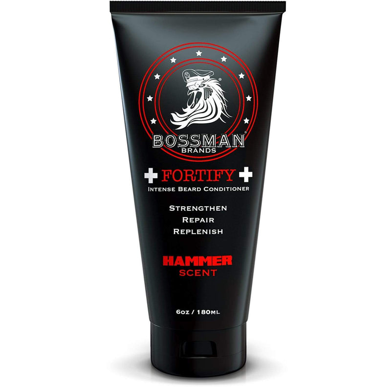 Bossman Fortify Intense Beard Conditioner Hammer Red