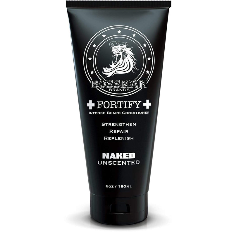 Bossman Fortify Intense Beard Conditioner Naked Unscented
