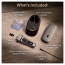 Braun Series 9 Pro+ 9577cc Wet & Dry Shaver w/ 6-in-1 SmartCare Center and PowerCase – Silver