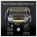 Braun Series 9 Pro+ 9577cc Wet & Dry Shaver w/ 6-in-1 SmartCare Center and PowerCase – Silver