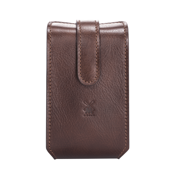 MUHLE RT 2 Leather Travel Pouch - Brown