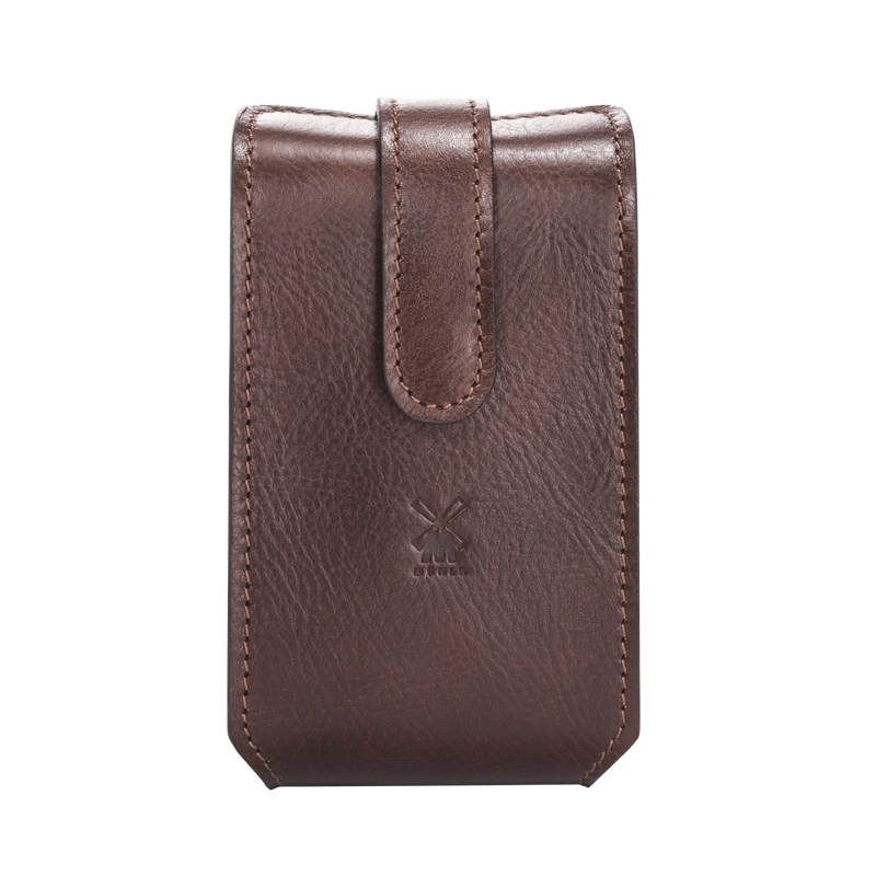 MUHLE RT 2 Leather Travel Pouch - Brown