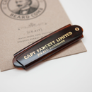Captain Fawcett's Folding Pocket Beard Comb