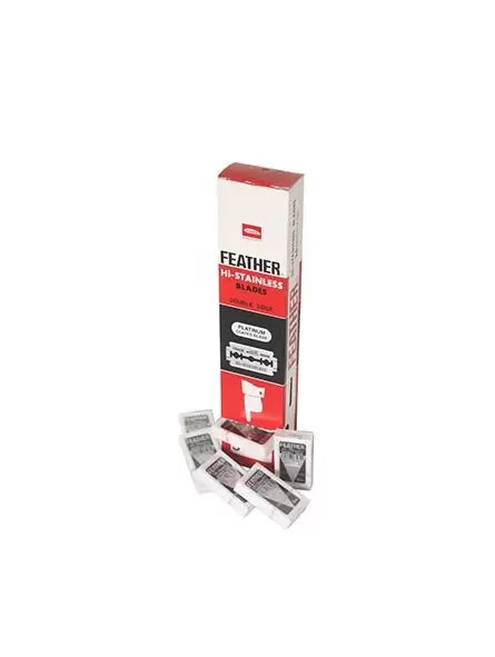 FEATHER Double Edge Blades 100 pack