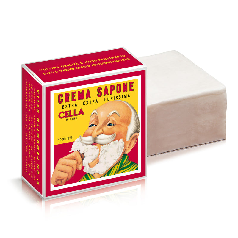 Cella Shaving Soap Block 1000ml