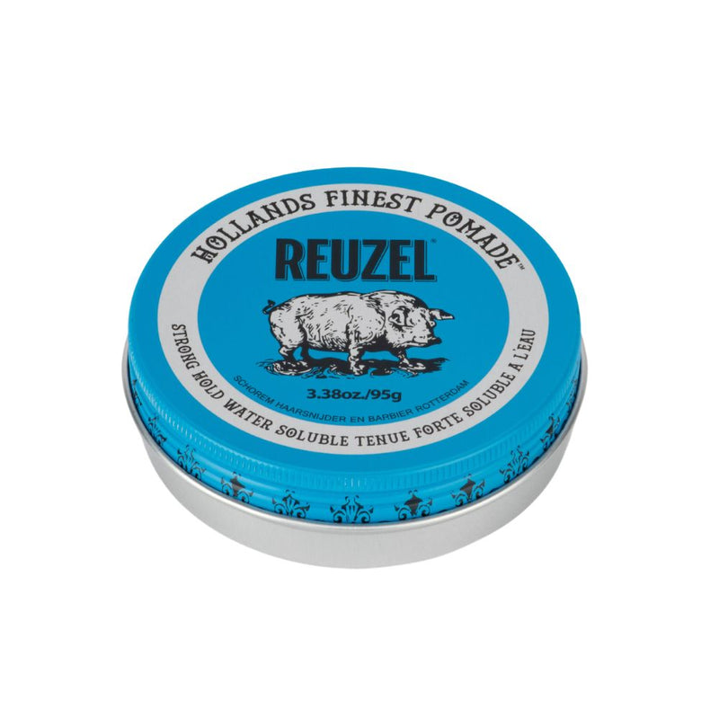 Reuzel Blue Pomade 95g | Strong Hold, High Shine