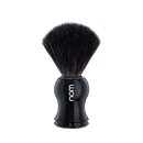 nom BLACK FIBRE SYNTHETIC SHAVING BRUSH BLACK COLOUR HANDLE