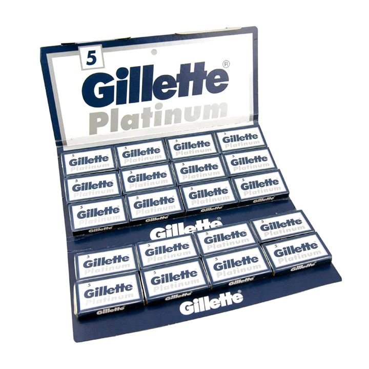 Gillette Platinum razor blades 100 pack