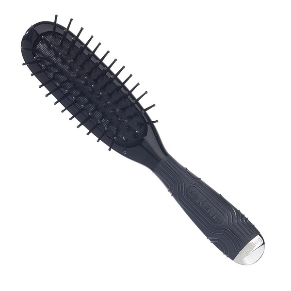 KENT Black MiniHog Hairbrush