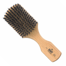 Kent OG2 Mens Finest Beechwood Pure Black Bristle Rectangular Club Brush