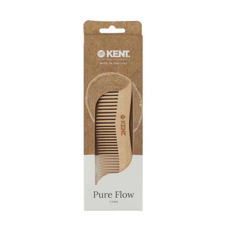 KENT LPF7 "Pure Flow" Wooden Comb