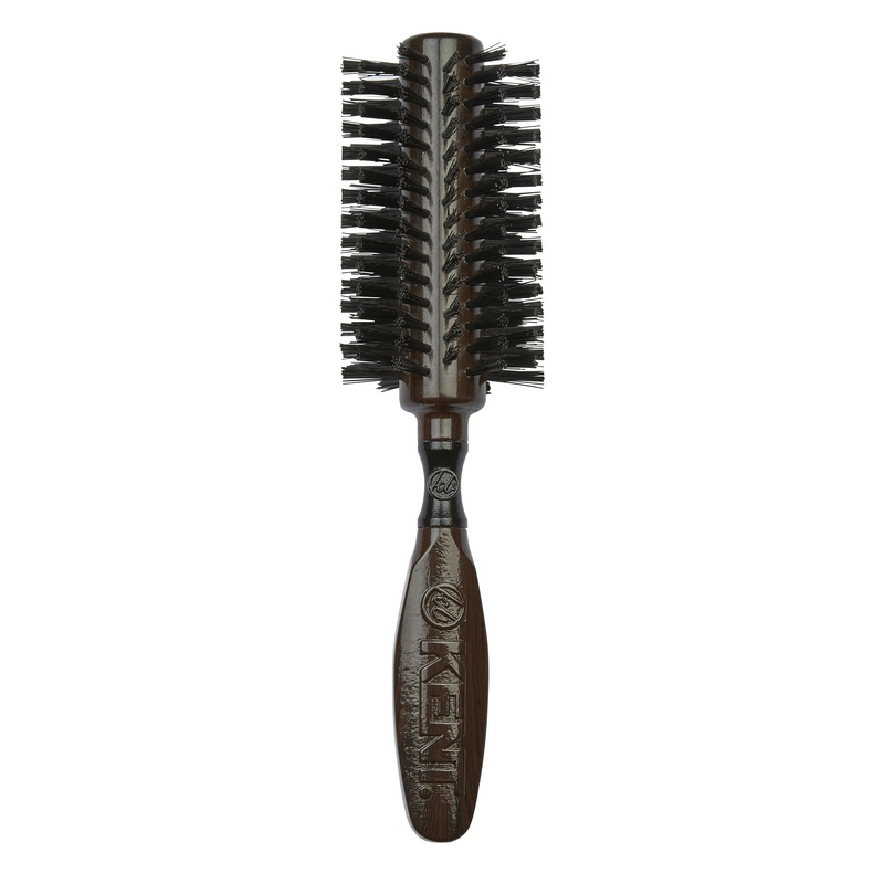 KENT Curve Vegan-Friendly Static-Resistant Round Hairbrush