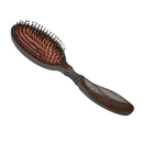 KENT Curve Vegan-Friendly Static-Resistant Oval Cushion Hairbrush