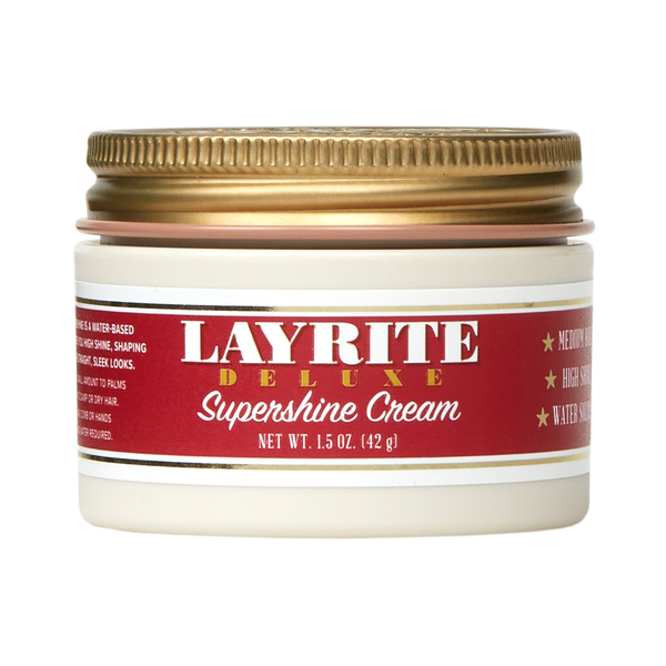 Layrite Supershine High Shine Hair Cream - 42g Travel Size