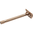 Merkur 24G Long Handled Unisex Safety Razor - Rose Gold