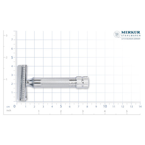 Merkur 37C Slant Bar Razor | German Made Chrome Safety Razor