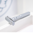 Merkur Futur Safety Razor - Brushed Chrome - Adjustable Blade Setting