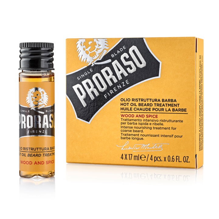Proraso Wood Spice Hot Oil Beard Treatment