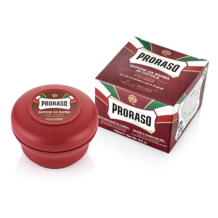 Proraso Red Nourishing Shaving Soap Bowl