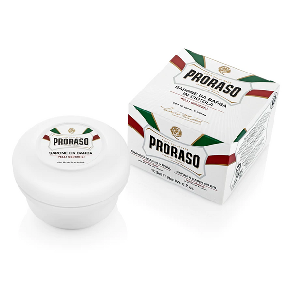 Proraso White Sensitive Shaving Soap Bowl