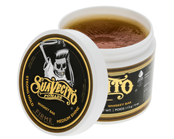 SUAVECITO Whiskey Bar Firme (Strong) Hold Pomade