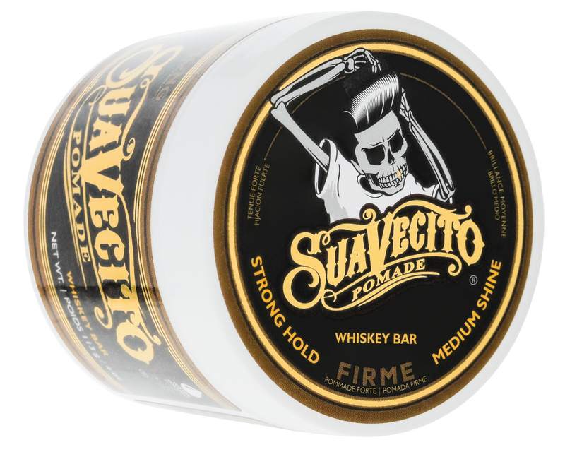 SUAVECITO Whiskey Bar Firme (Strong) Hold Pomade