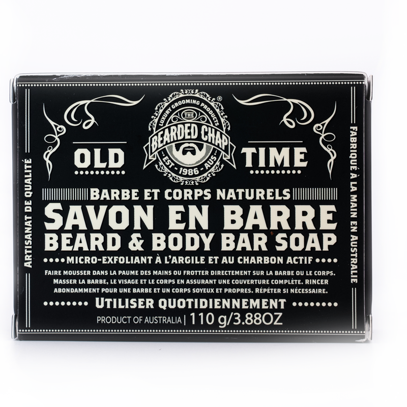 The Bearded Chap Natural Beard and Body Bar Soap