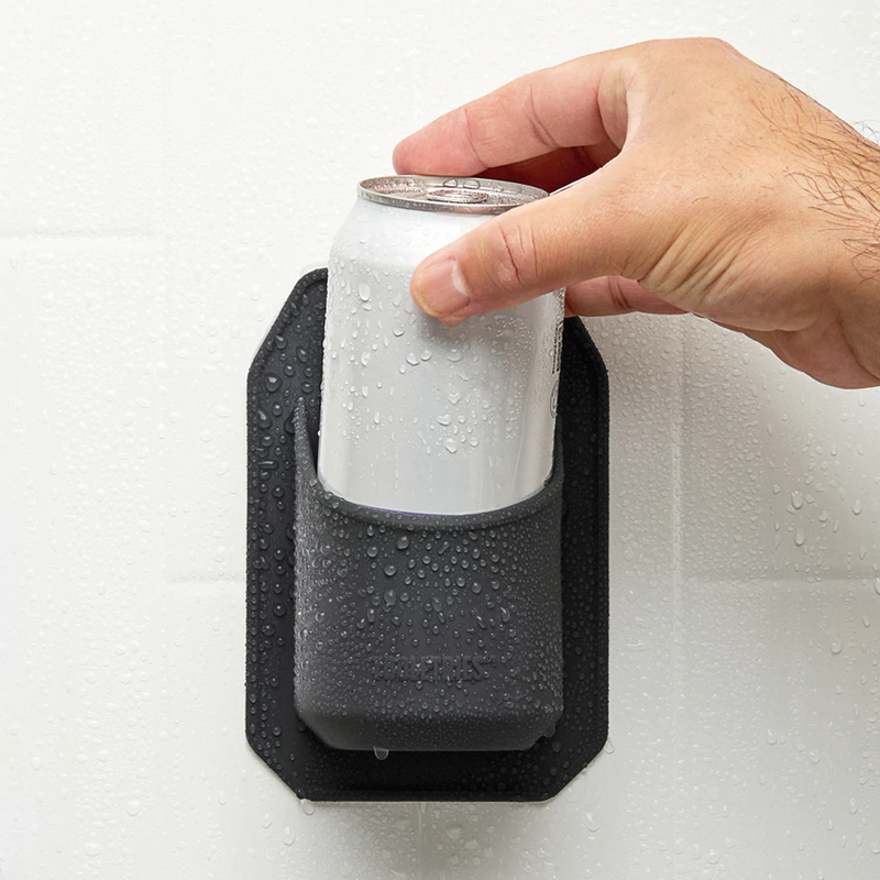 Tooletries Shower Drink Holder - Charcoal