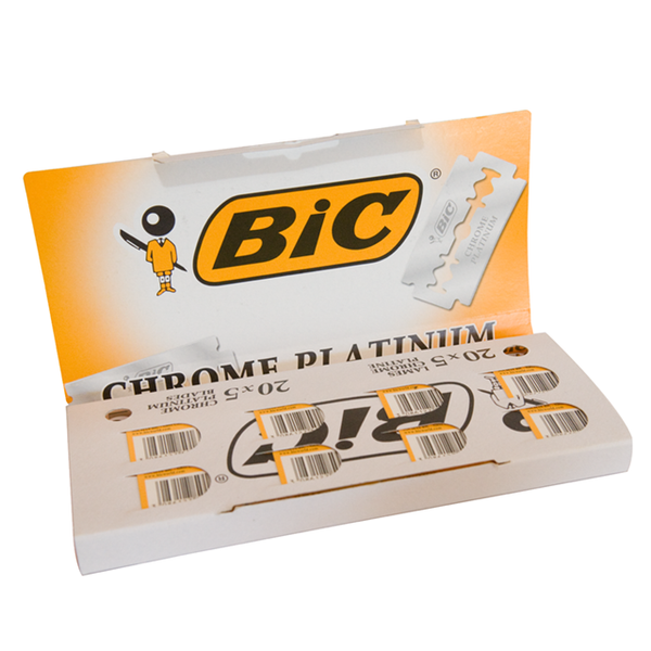 BIC Chrome Platinum Blades 100 pack