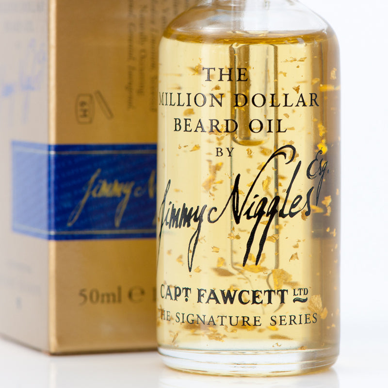 Captain Fawcett Million Dollar Beard Oil by Jimmy Niggles